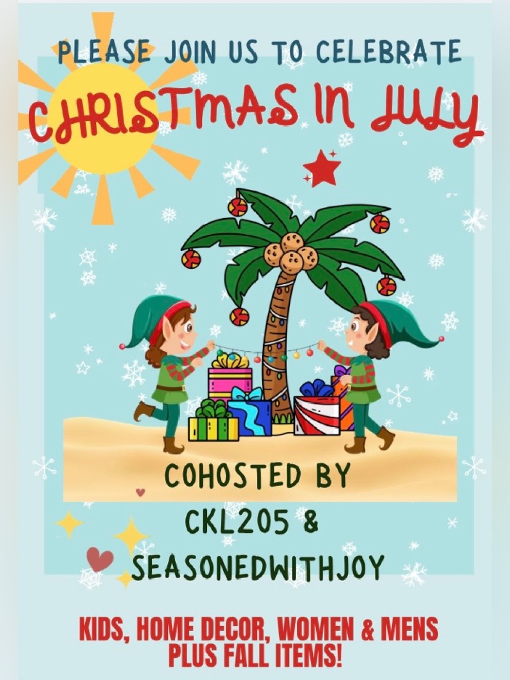 Christmas in July Show is Coming!